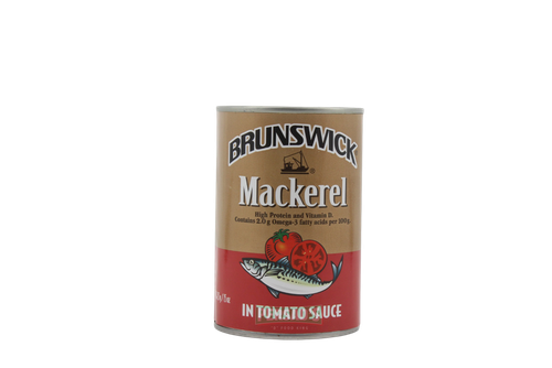 Brunswick Mackerel In Tomato Sauce 15oz
