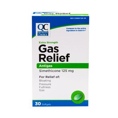 Qc Extra Strength Gas Relief 125mg