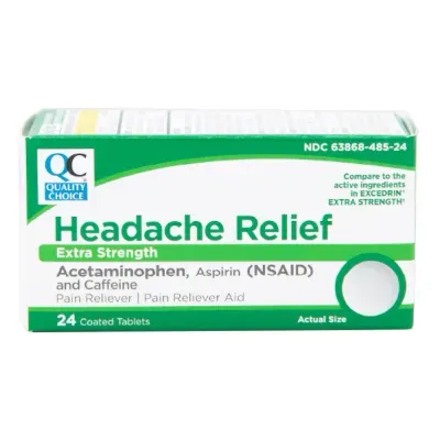 Qc Headache Relief Capsules 24s