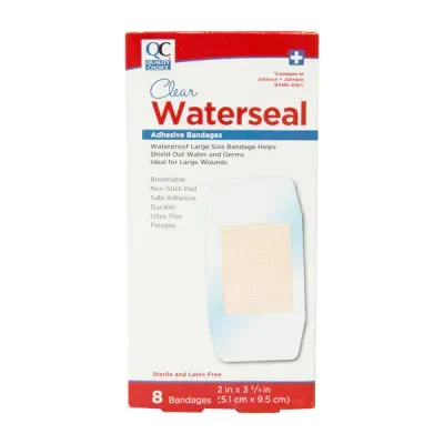 Qc Adhesive Bandages Waterseal 8