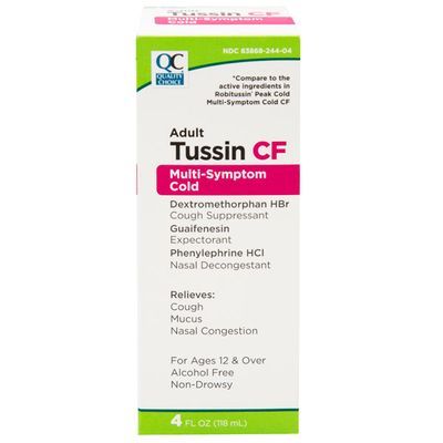Quality Choice Tussin Cf Adult  4oz