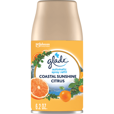 Glade Coastal Sunshine Citrus Automatic Spray Refill