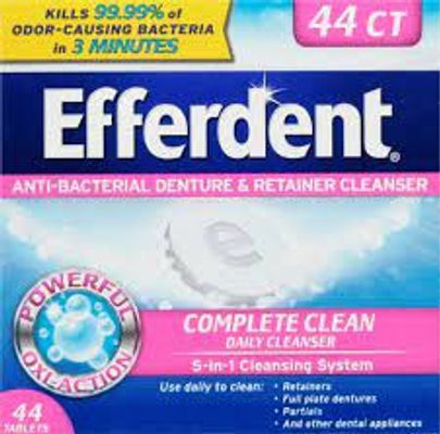 Efferdendenture Cleanser Bounus Pack 44s