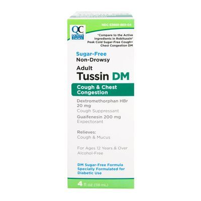 Tussin Dm Non-drowsy Cough & Chest Conge