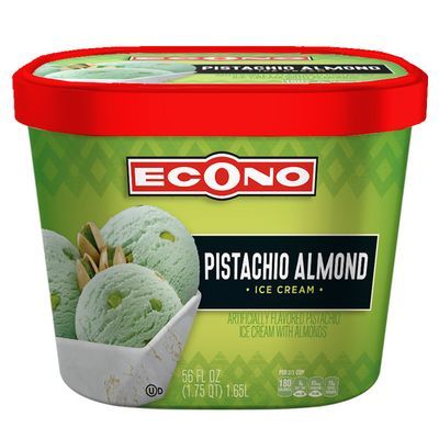 Econo Mantecado Pistachio Almond 56oz