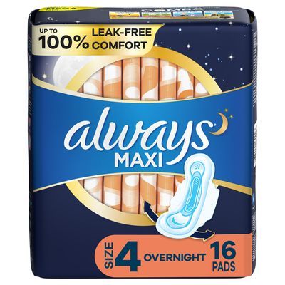 Always Overnight W/wings 16s