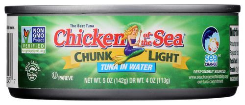 Chicken Of Sea Chunk Light Tuna In Water