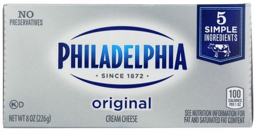 Philadelphia Cream Cheese Brick Reg 8oz