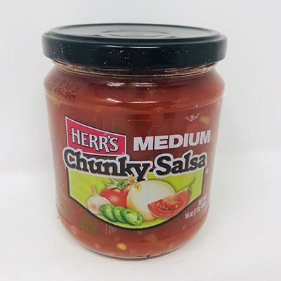 Herrs Chunky Medium Salsa Dip 16oz