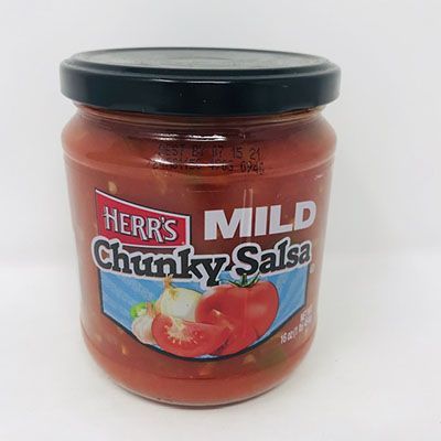 Herrs Chunky Mild Salsa Dip 16oz