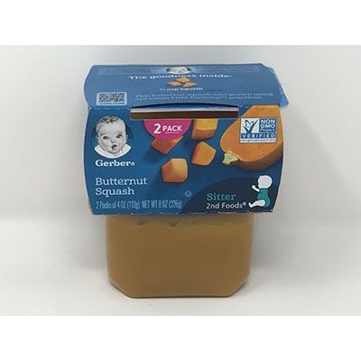 Gerber Food Butternut Squash 4oz