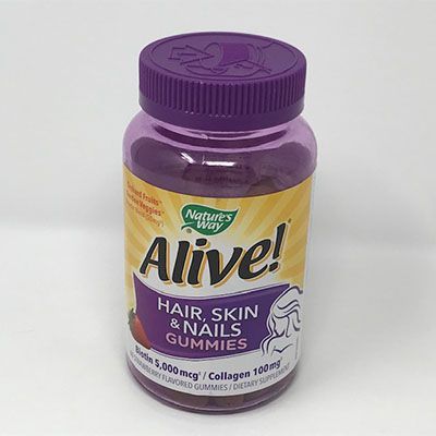 Alive Hair Skin & Nails Gummies 60s