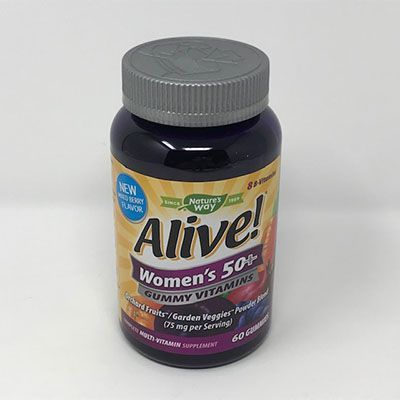 Natures Way Alive Womens 50+ Gummy 60s