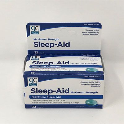Qc Sleep Aid Max Str Softgels 32s