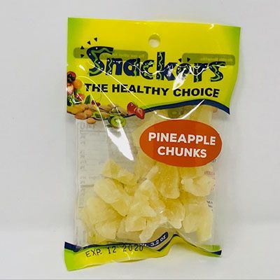 Snackers Pineapple Chunks 3.5 Oz