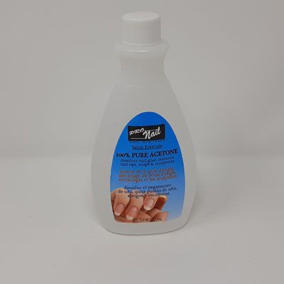 Pro Nail Pure Acetone 8oz
