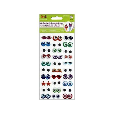 Krafty Kids Animated Googly Eyes 30prs