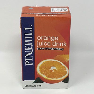 Pinehill Orange Juice Drink Uns 250ml