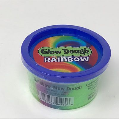 Rainbow Glow Dough