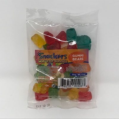 Snackers Gummi Bears 4oz
