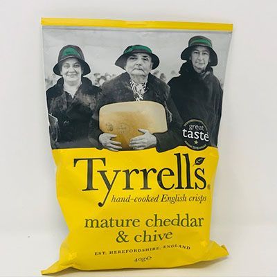Tyrrells Mature Cheddar & Chive 40g