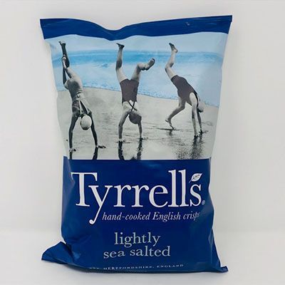 Tyrrells Lightly Sea Salted 150g