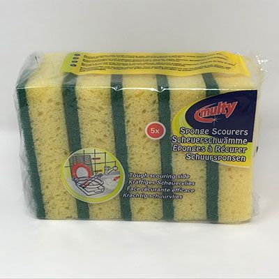 Multy Sponge Scoures 5pk