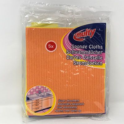 Multy Sponge Clothes 5pk