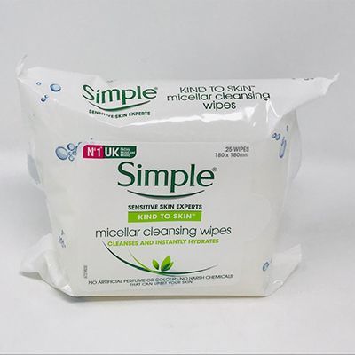 Simple Micellar Cleansing Wipes 25pcs