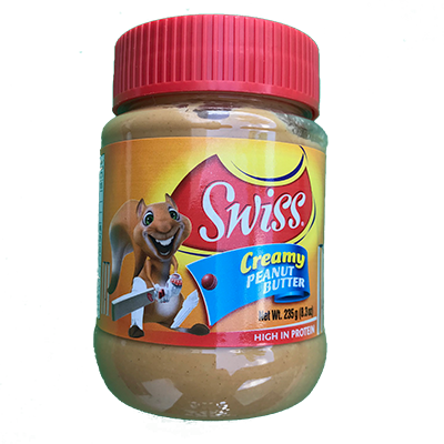 Swiss Creamy Peanut Butter  8oz