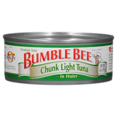 Bumble Bee Chunk Light Tuna In Water Ezo