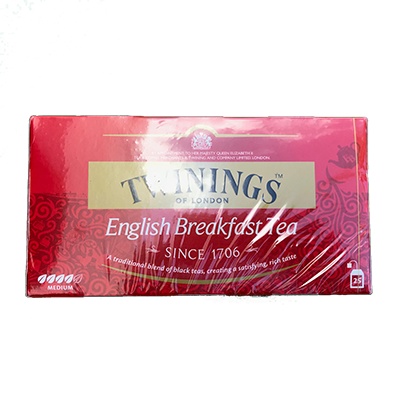Twining English Breakfast Tea Classic 25