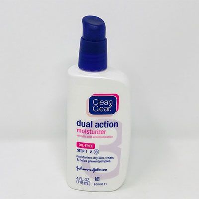 Clean Clear Dual Action Moisturizer 4oz
