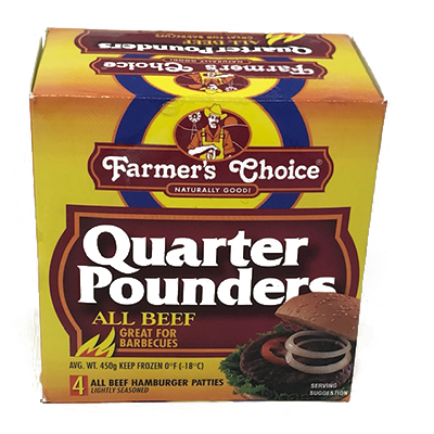 Farmer Choice Quarter Pounder