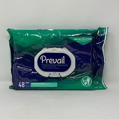 Prevail Adult Wet Wipes 48