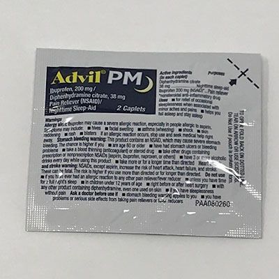 Advil Pm Caplets 50