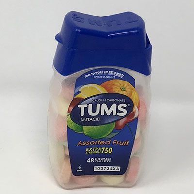 Tums E-x Assorted 48tabs