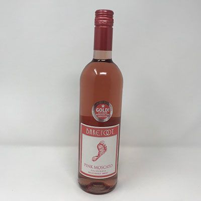 Barefoot Pink Moscato  750ml