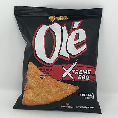 Ole Xtreme Bbq Tortilla Chips 43g