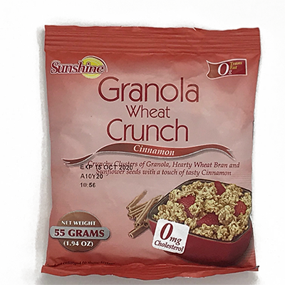 Sunshine Granola Wheat Crunch Cinnamon