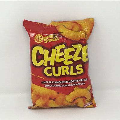 Sunshine Snack Cheeze Curls 33g