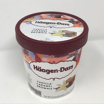 Haagen Dazs Vanilla Caramel Brownie 1pt