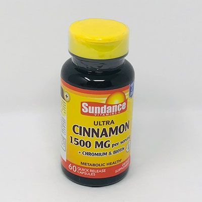 Sundance Cinnamon 1500mg C/biotin  60s