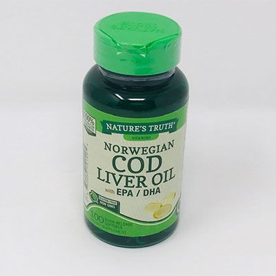 Norwegian Cod Liver Oil W/epa/dha 100s