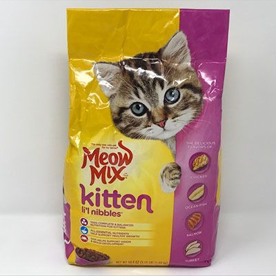Meow Mix Kitten Li'l Nibbles 3.15lb