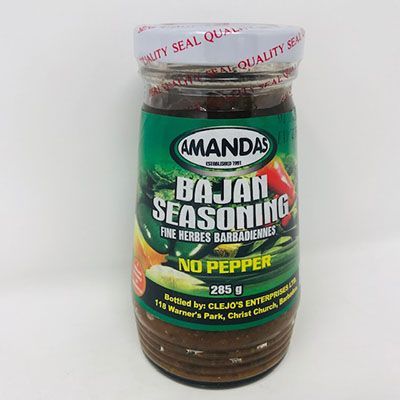 Amandas No Pepper Seasoning 9oz
