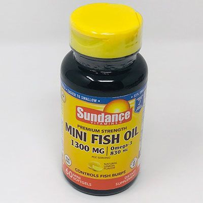 Sundance Mini Fish Oil Lemon Flavor 60s