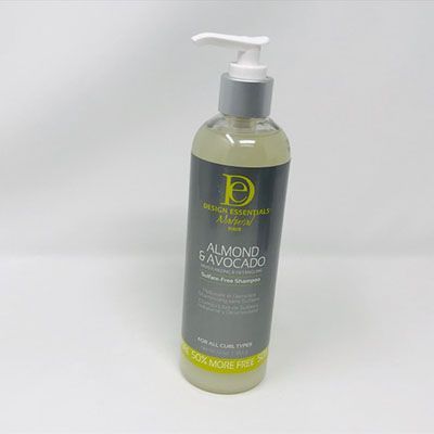 De Natural Almond & Avocado Shampoo 12oz