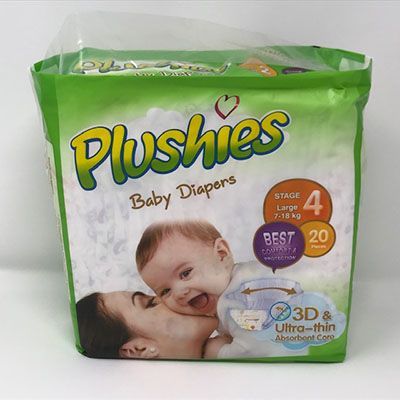 Plushies Baby Diapers Ultra Thin Stage 4