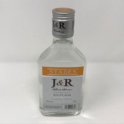 J & R White Rum 200ml